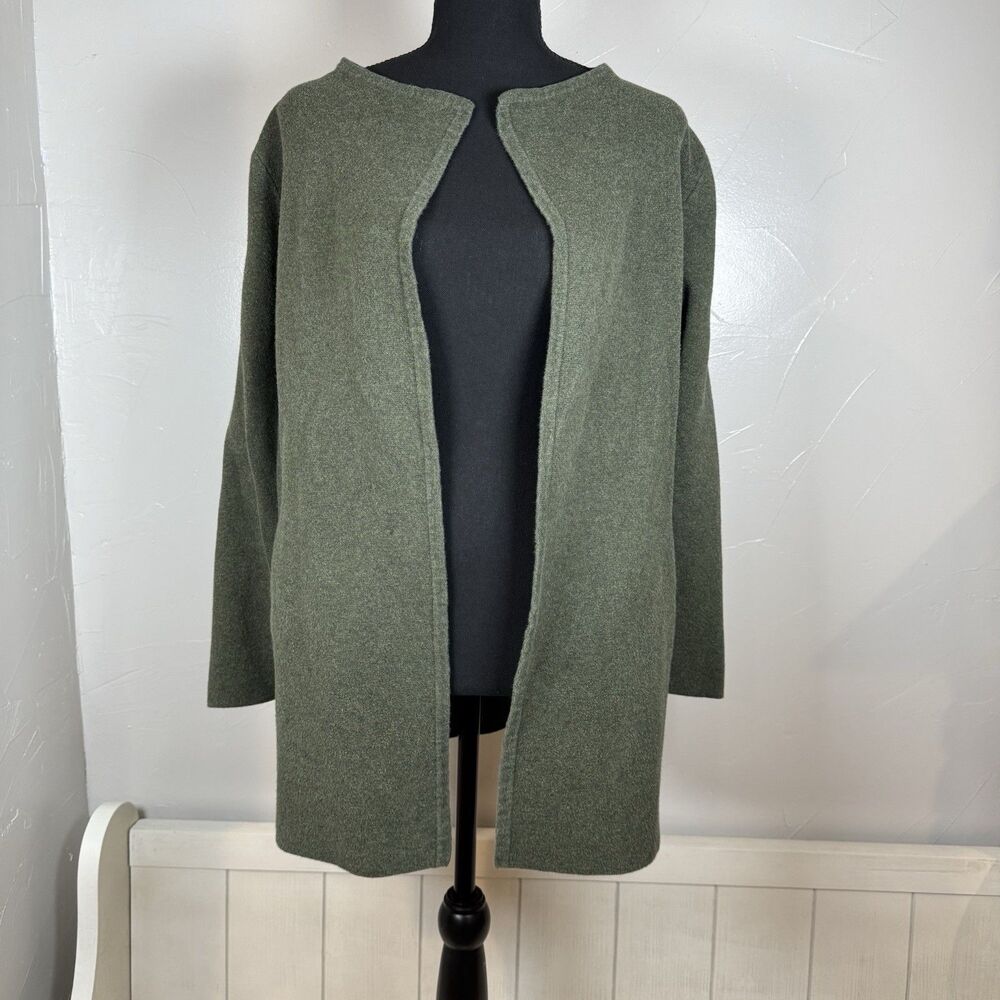 J. Crew Vanessa Sweater Jacket Green Size Small